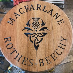 Whisky Barrel Wall Art